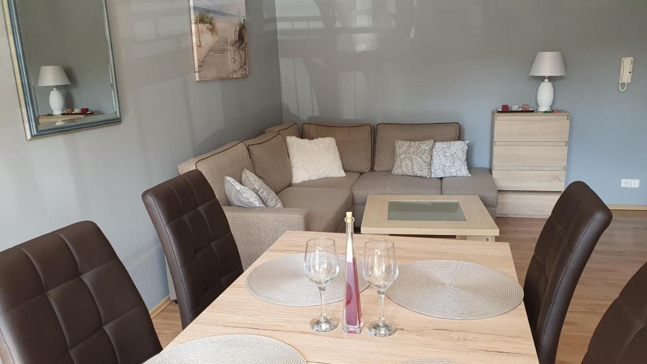 Ferienwohnung Ustecka Wydma Stolpmünde Exterior foto